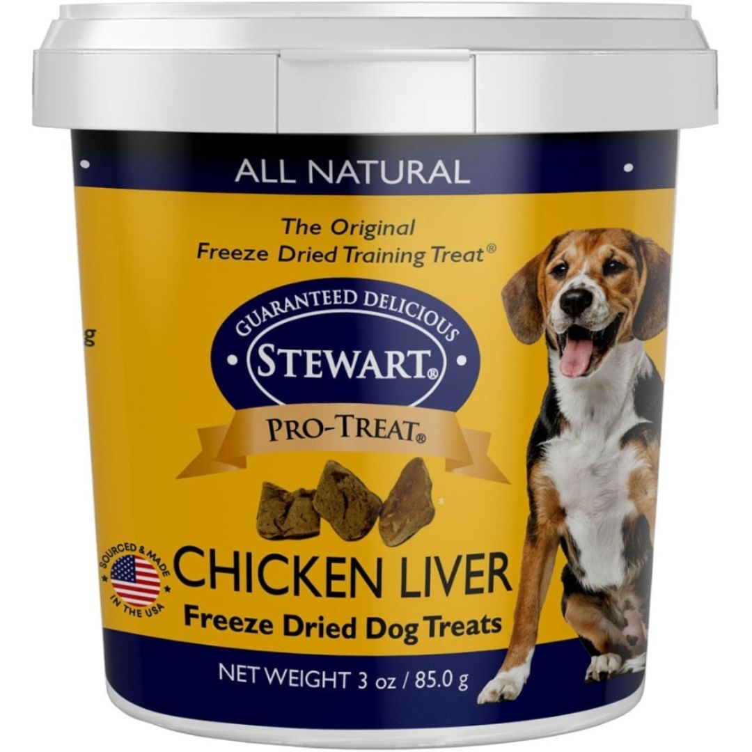 STEWART LIVER TREAT CHICKEN 3OZ
