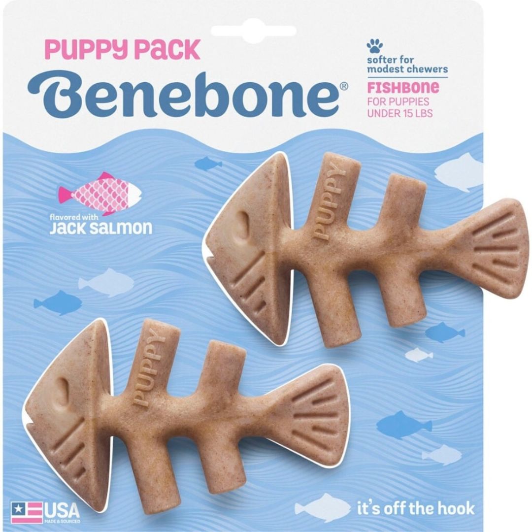 BENEBONE PUPPY FISHBONE TINY 2PK