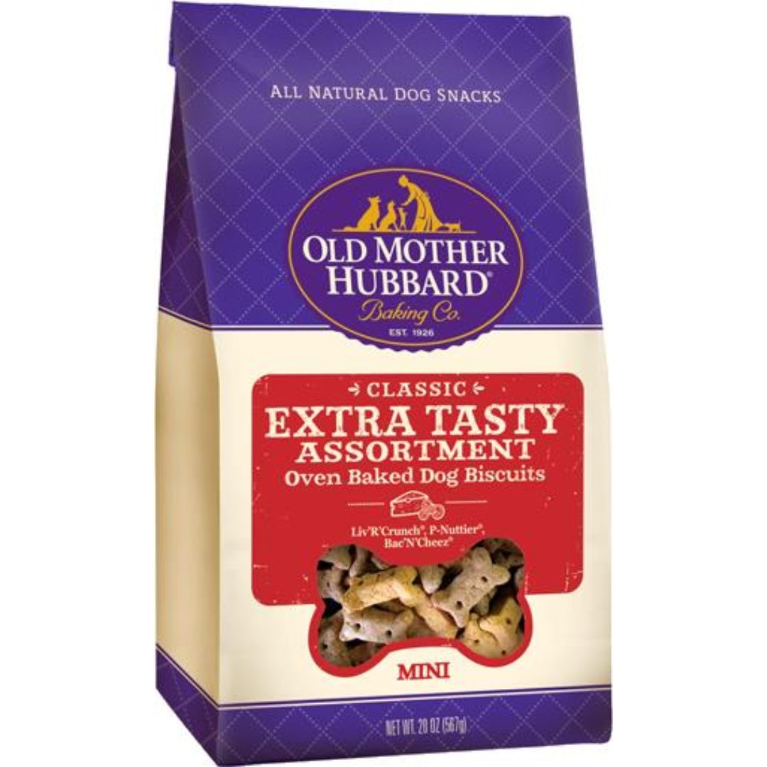 OLD MOTHER HUBBARD EXTRA TASTY MINI 20OZ