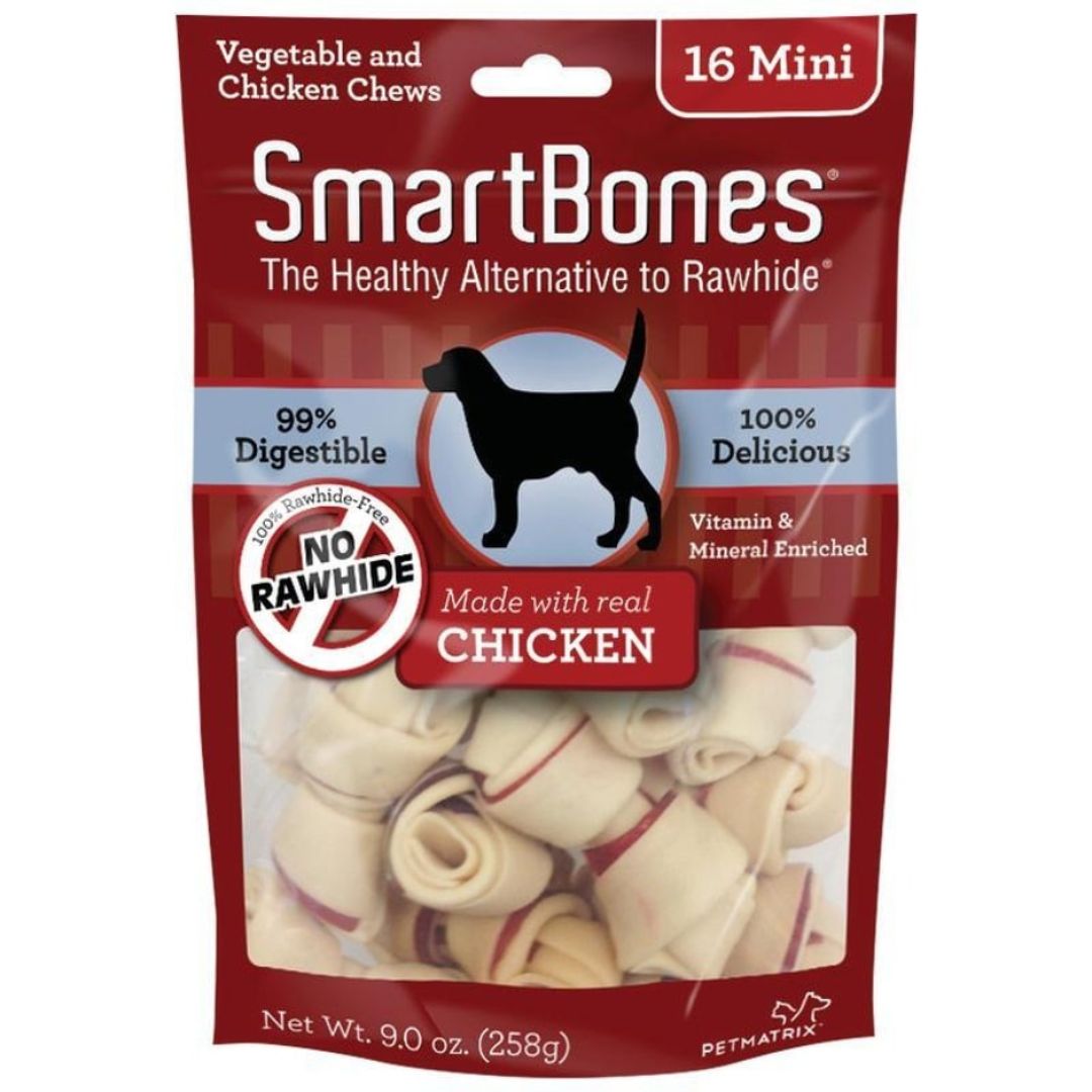 SMARTBONES CHICKEN MINI 16PK