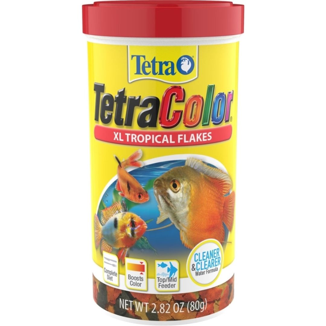 TETRA TETRACOLOR TROPICAL FISH FLAKES 2.8OZ