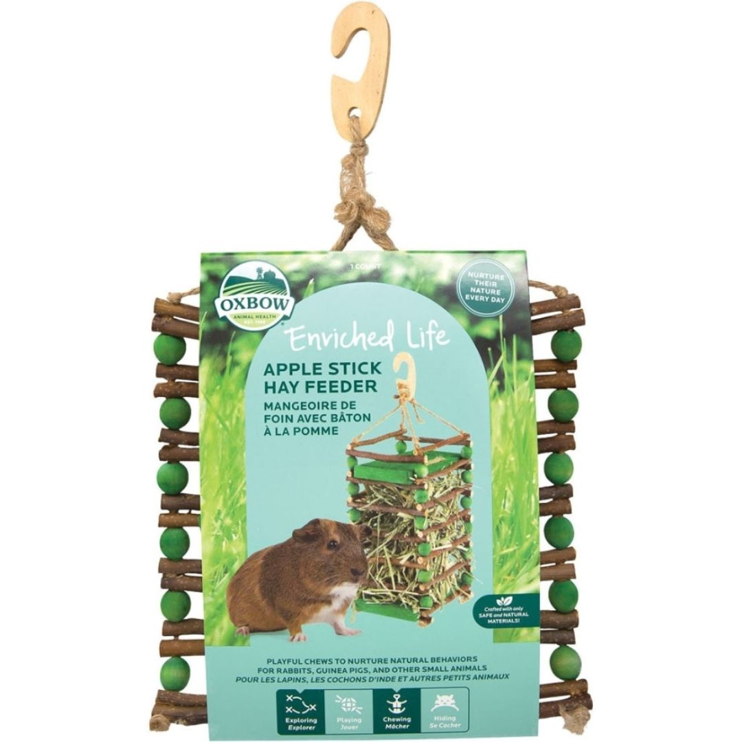 OXBOW APPLE STICK HAY FEEDER