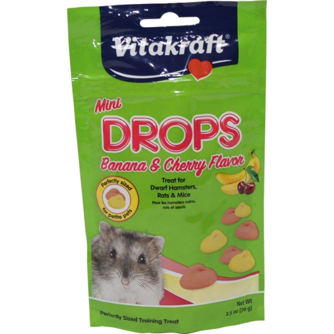 VITAKRAFT YOGURT DROPS BANANA &amp; CHERRY