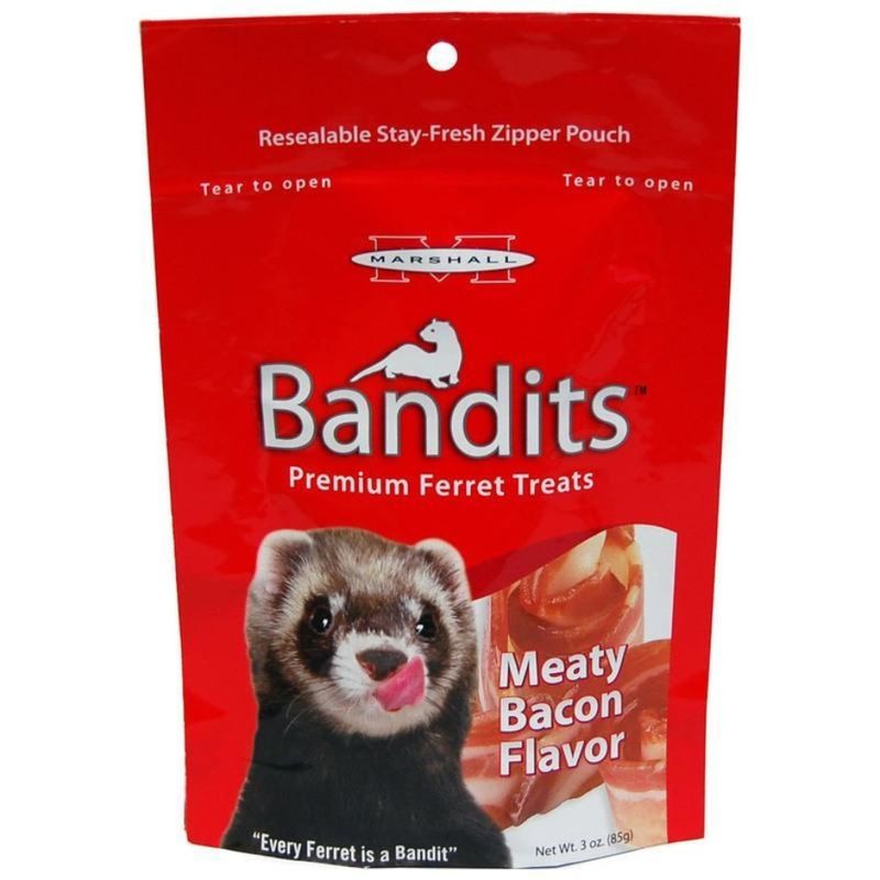 BANDITS FERRET BACON TREATS 3OZ