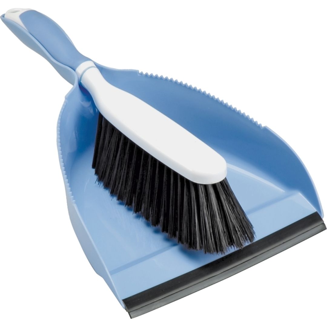 HAND BROOM W/DUST PAN