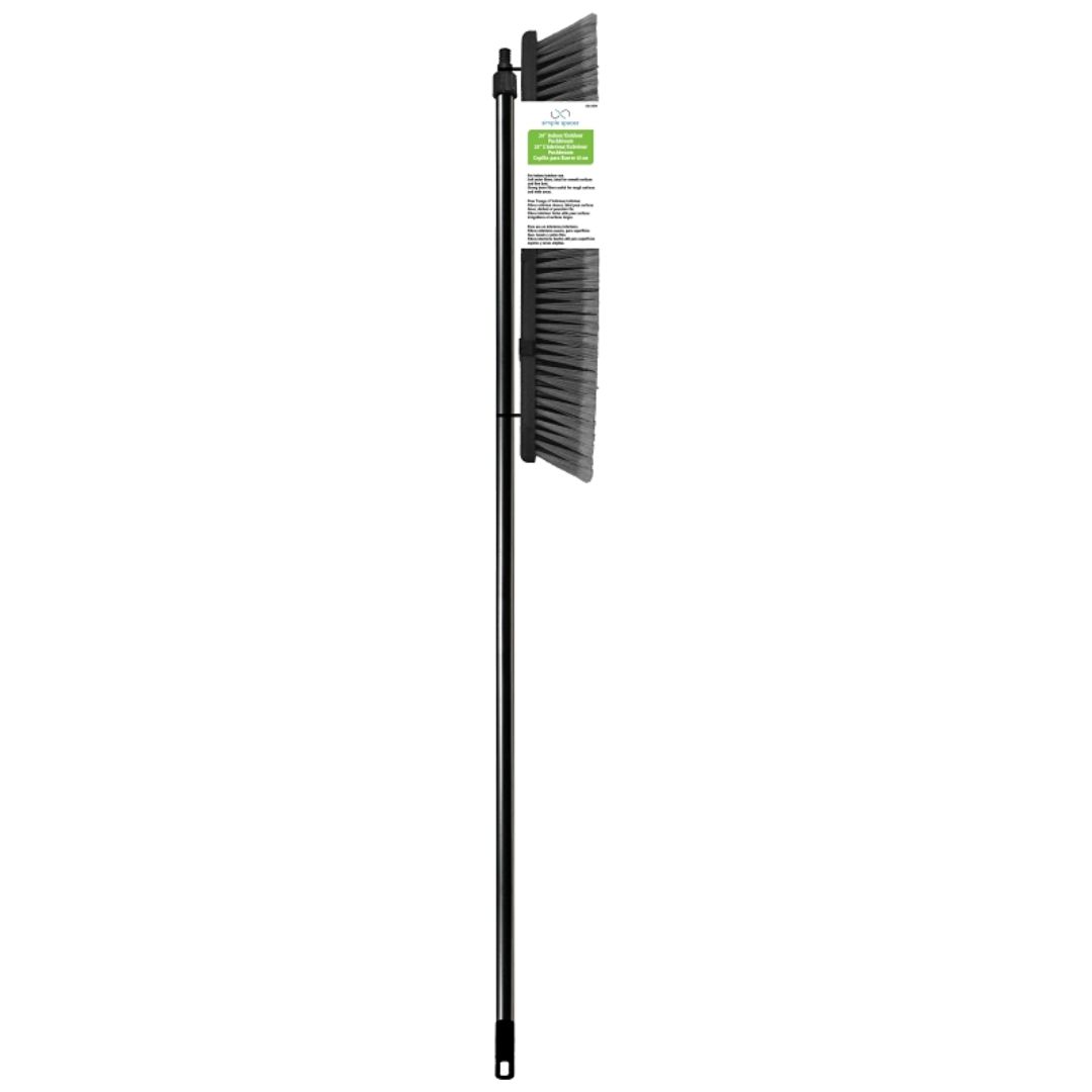 PUSH BROOM POLY BRISTLES 24IN