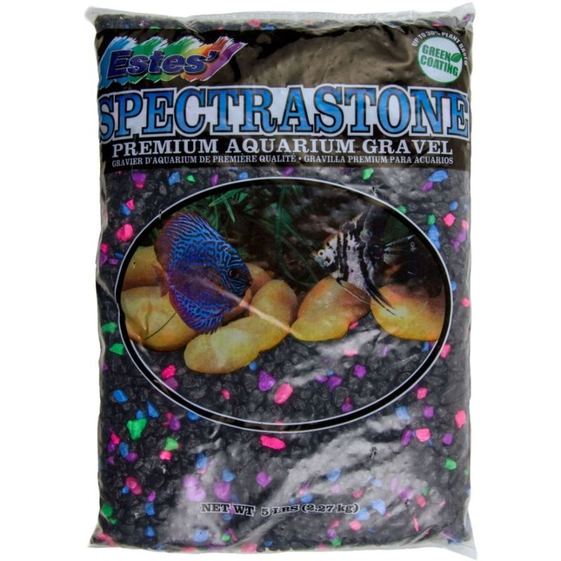 AQUARIUM GRAVEL BLACK LAGOON 5LB