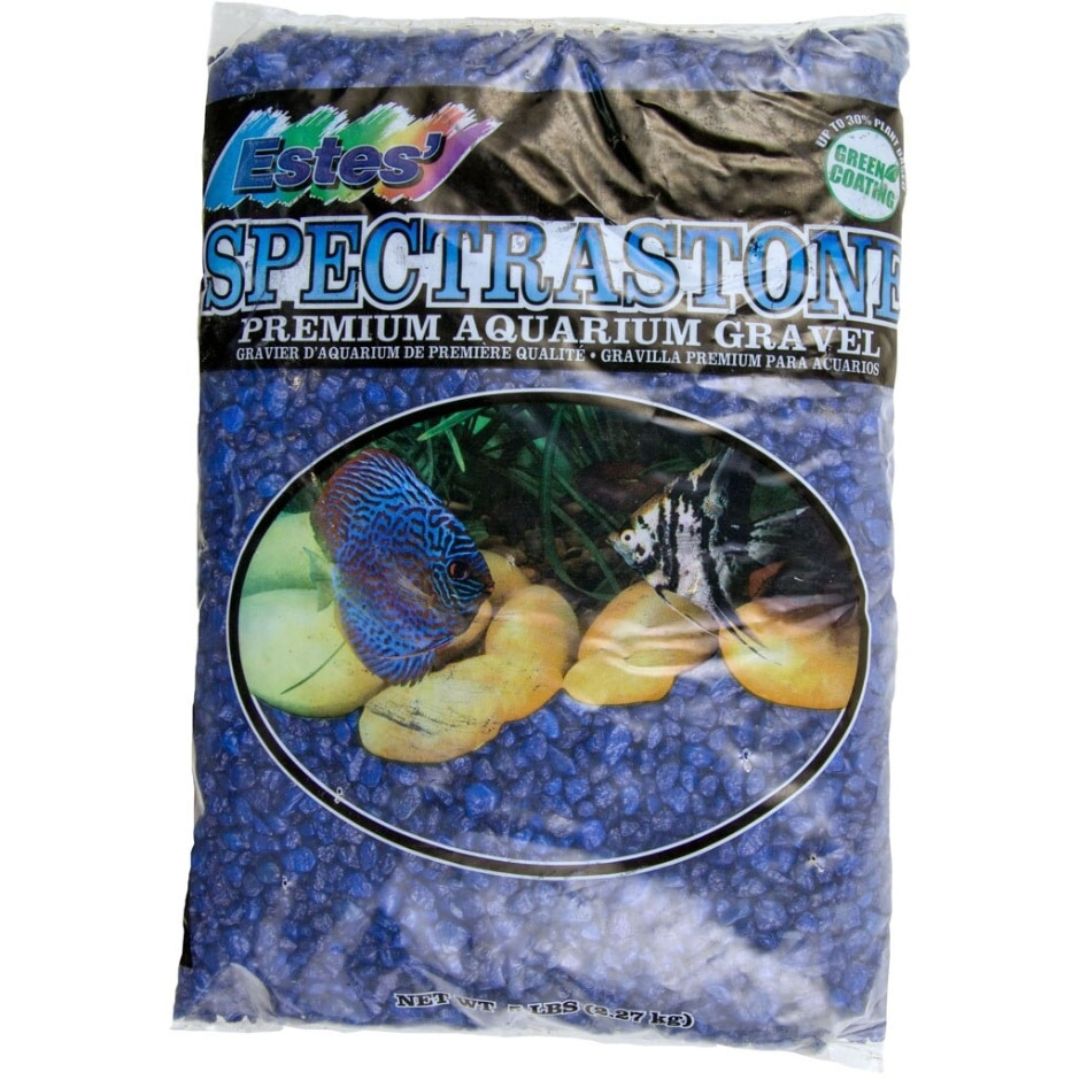 AQUARIUM GRAVEL BLUE 5LB