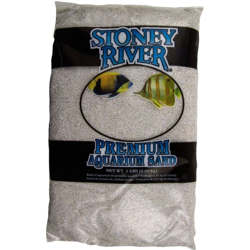 AQUARIUM SAND WHITE 5LB