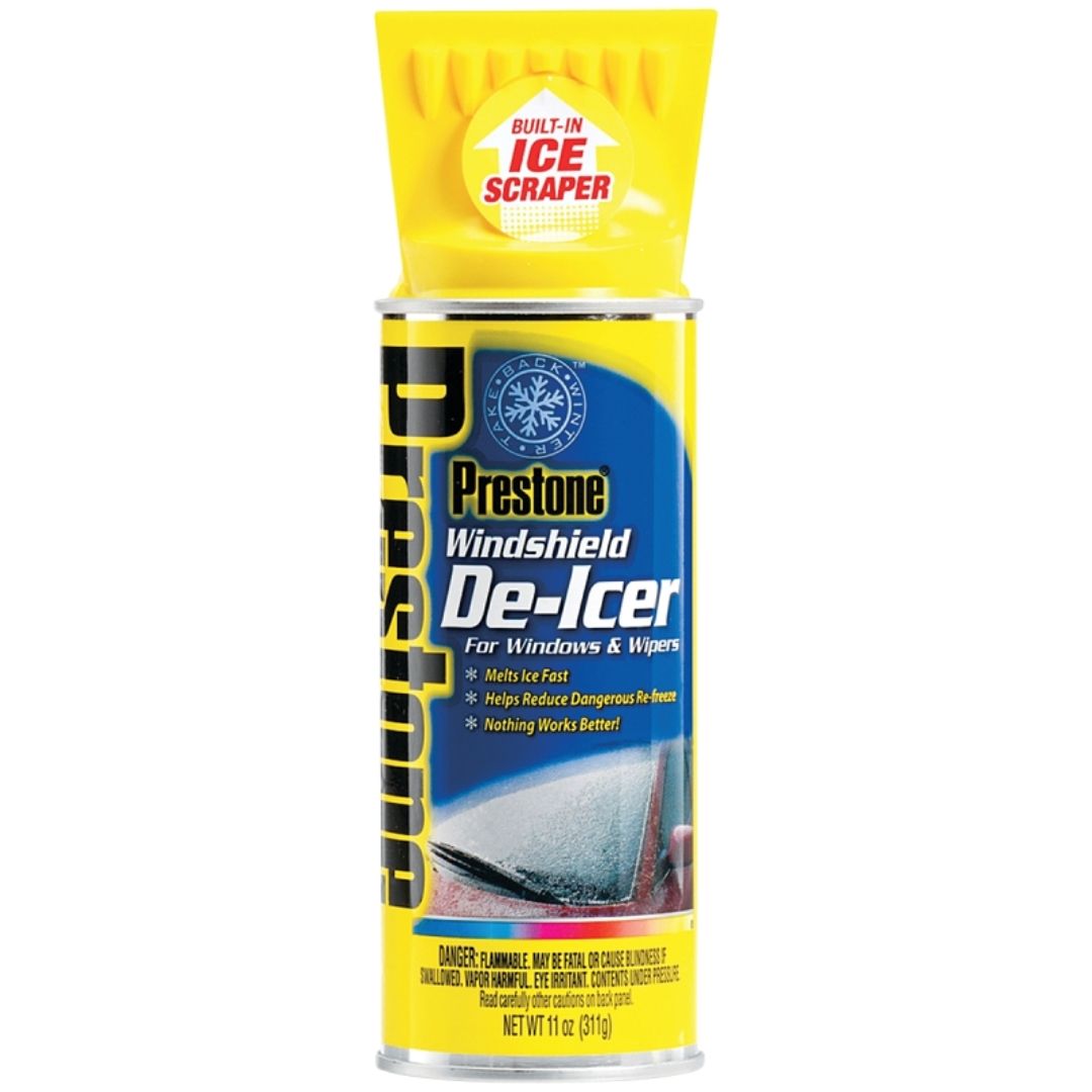 PRESTONE DE-ICER/SCRAPER 11OZ