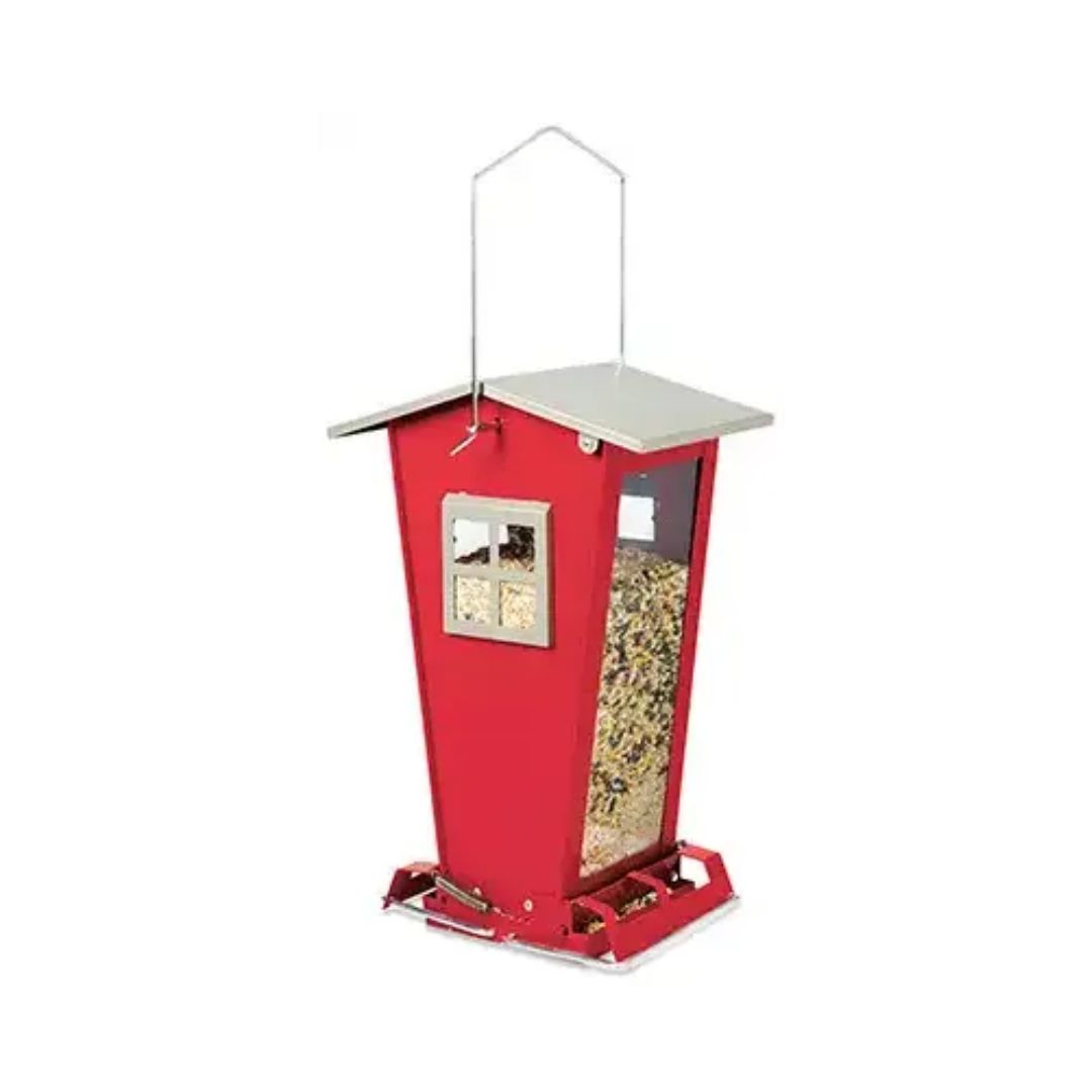 SQUIRREL PROOF FEEDER RED AUDUBON