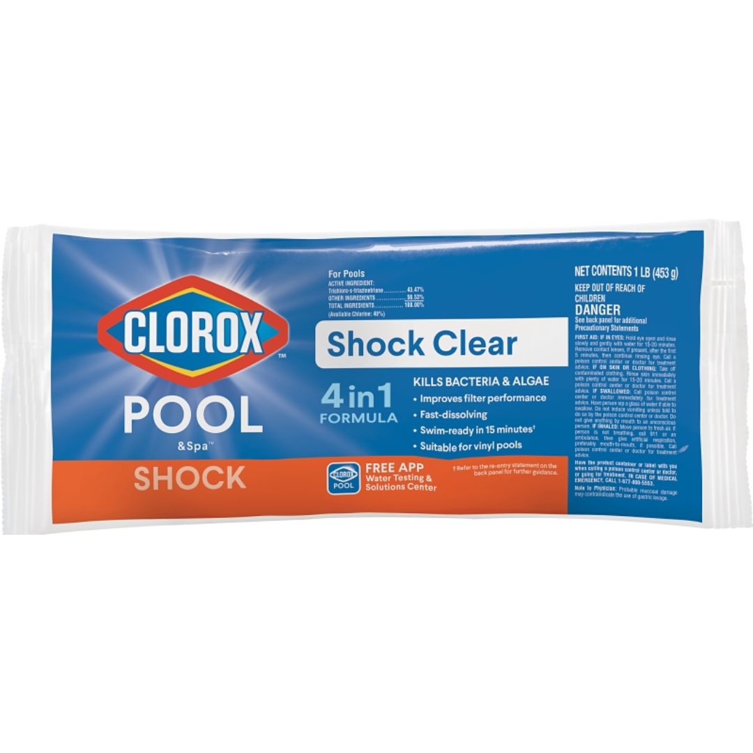CLOROX POOL &amp; SPA SHOCK CLEAR LB 32736CLX