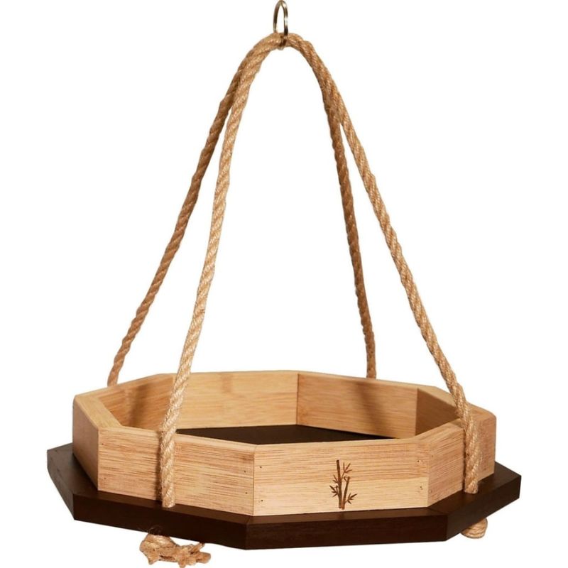 BAMBOO OCTAGON PLATFORM FEEDER