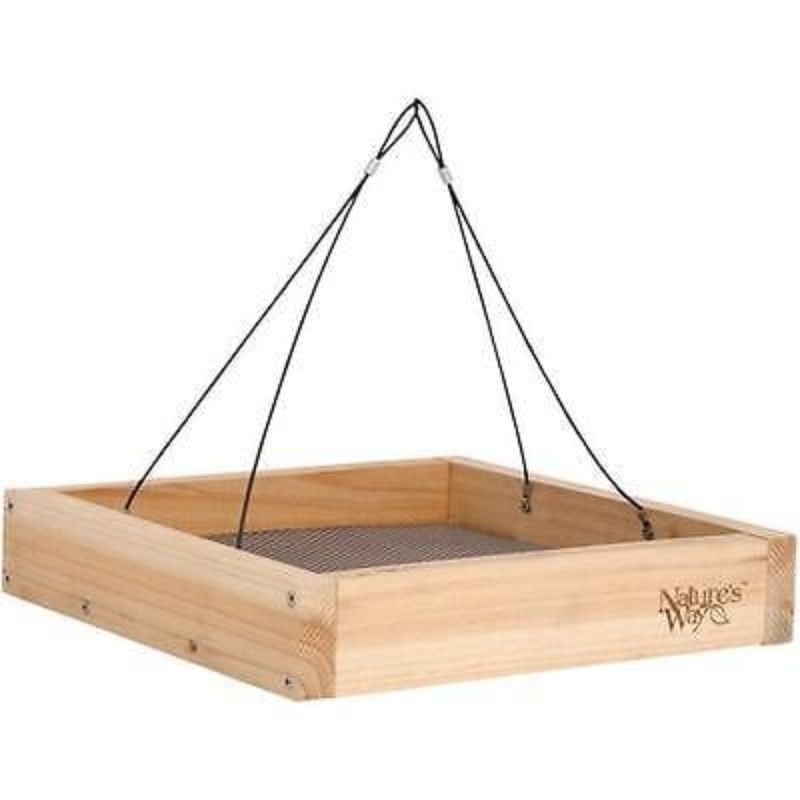 CEDAR HANGING PLATFORM FEEDER
