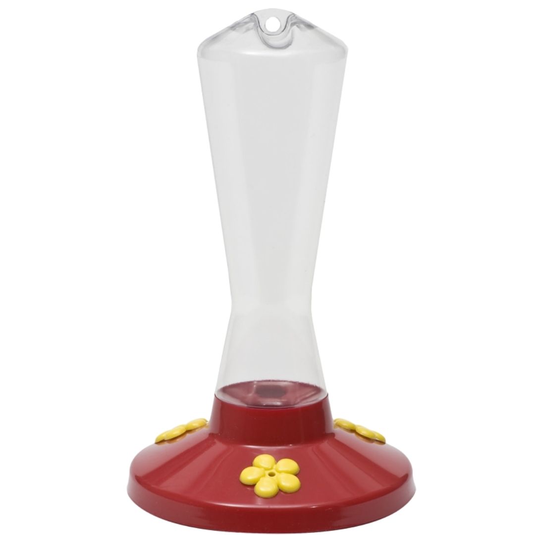 PINCH WAIST CLEAR PLASTIC HUMMINGBIRD FEEDER 8OZ 281