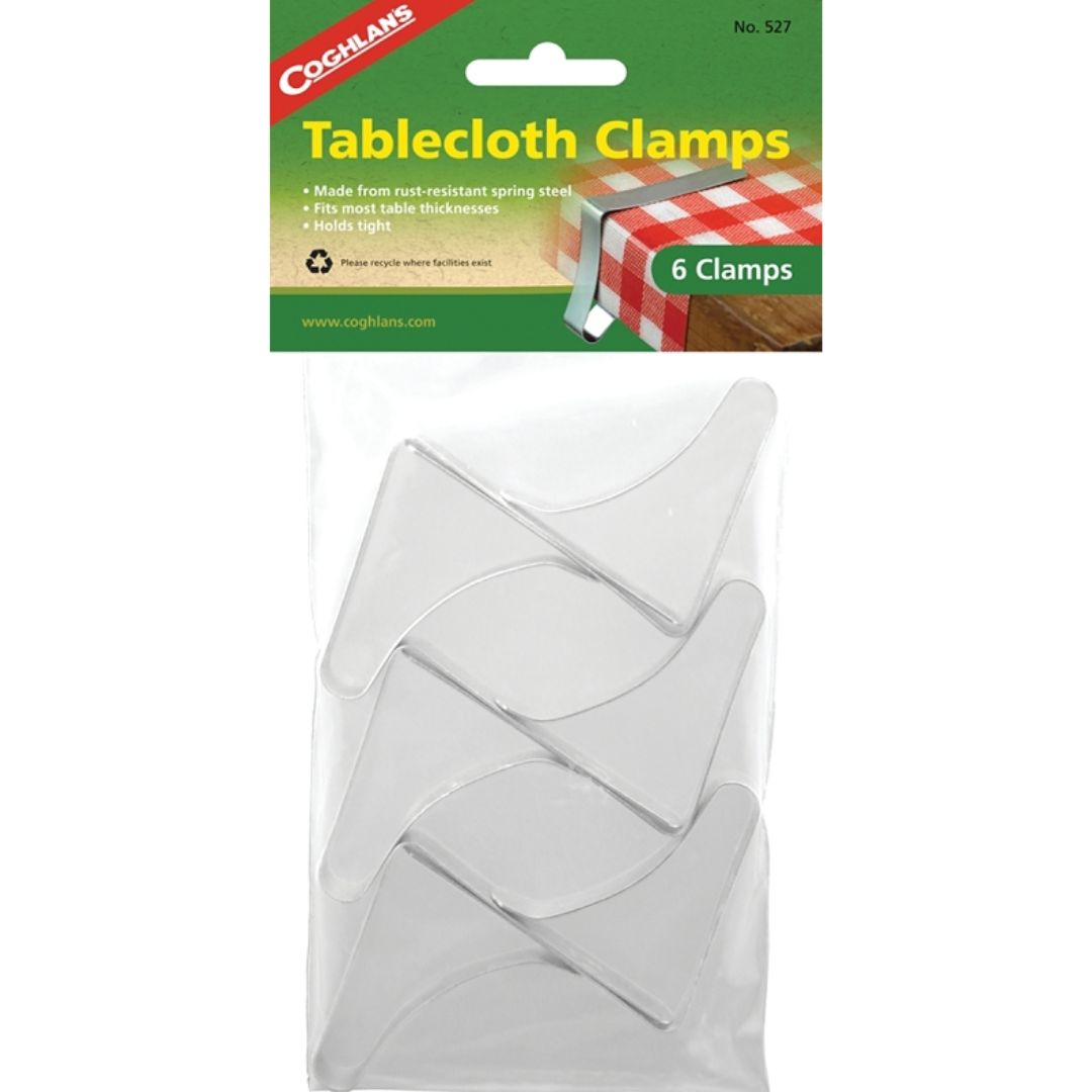 527 TABLECLOTH CLAMPLS 6PK