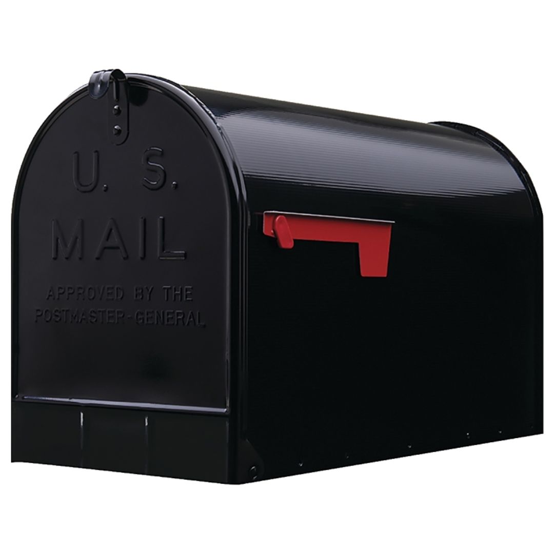 MAILBOX RURAL BLACK ST200B00