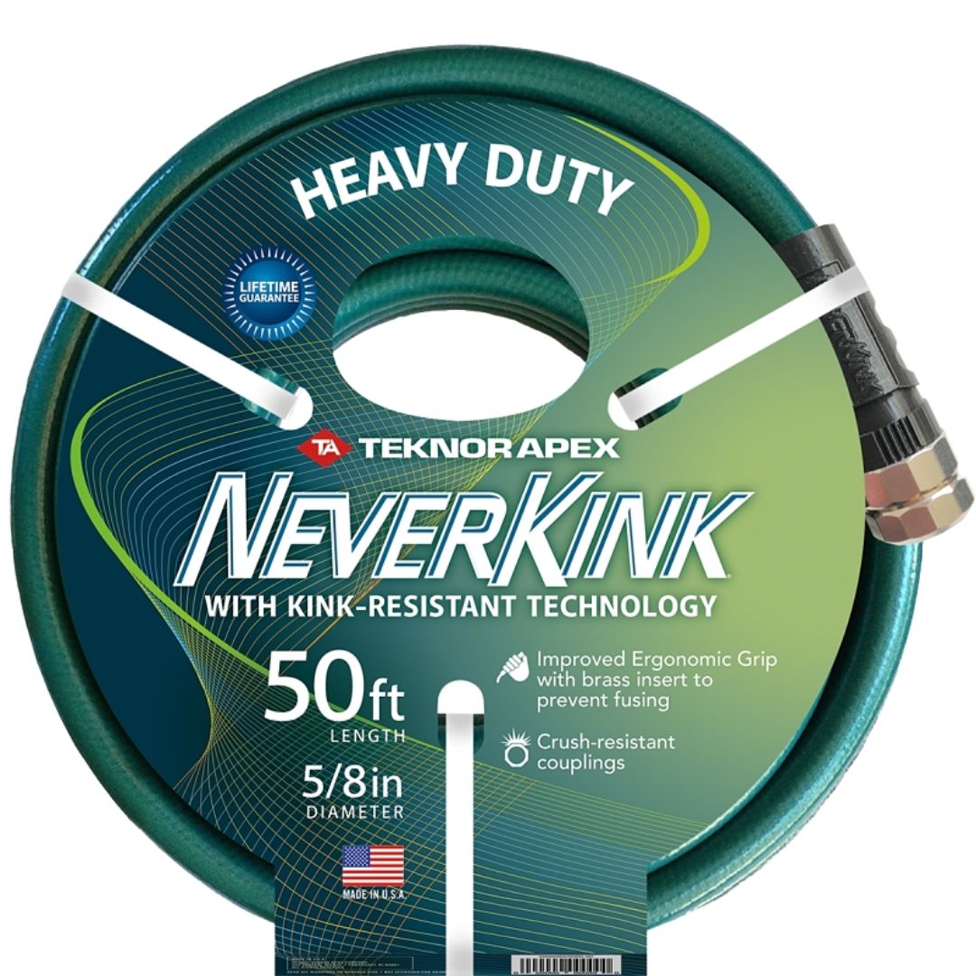 NEVERKINK HEAVY DUTY HOSE 5/8"X 50'