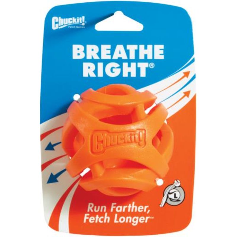 CHUCKIT! BREATH RIGHT FETCH BALL LG
