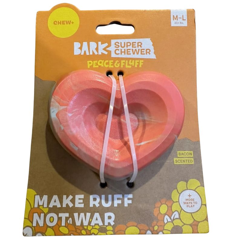 BARK HEART MAKE RUFF NOT WAR