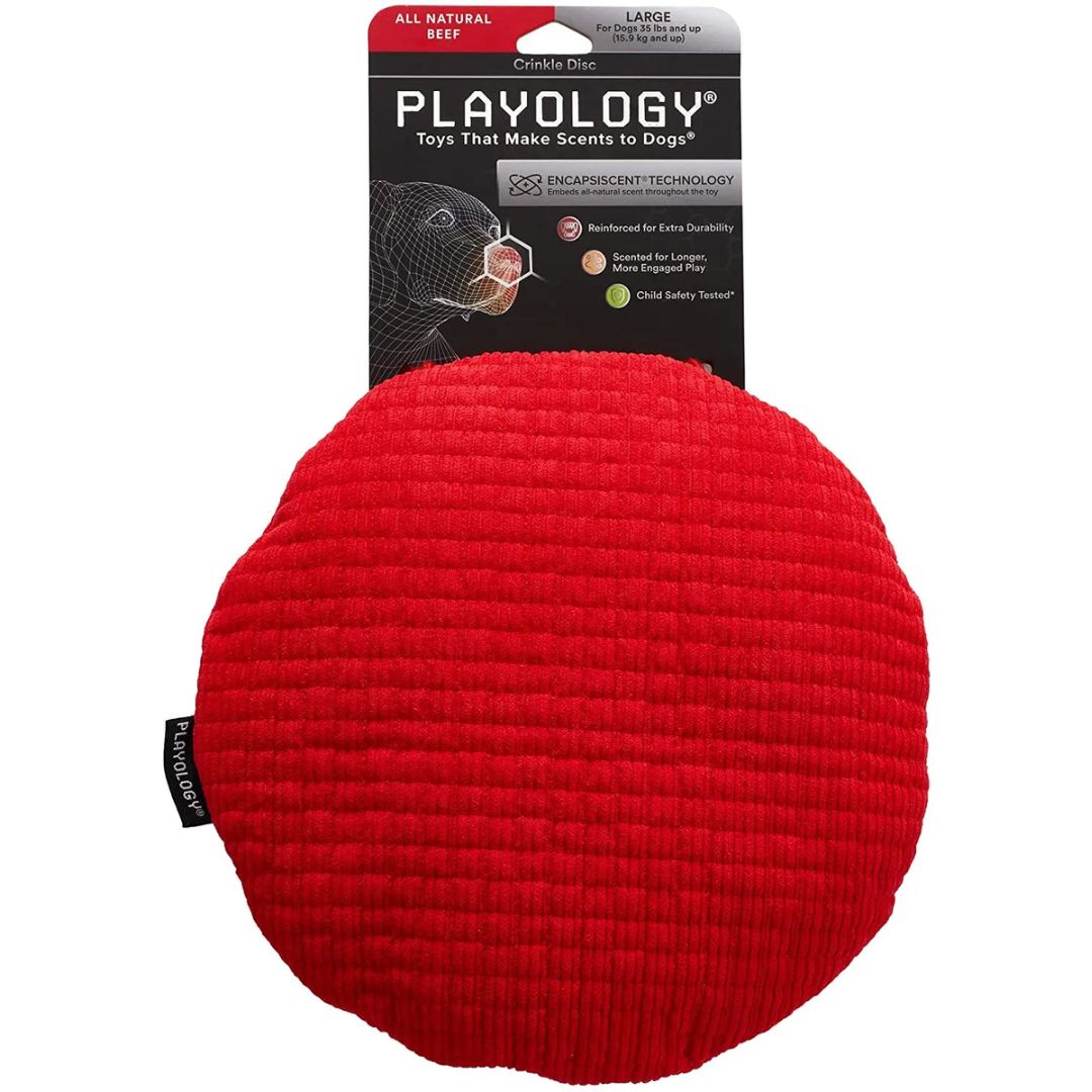 PLAYOLOGY CRINKLE DISC BEEF