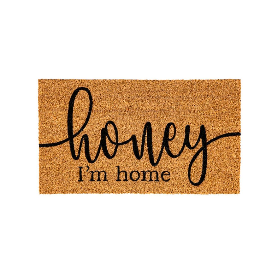 DOOR MAT HONEY I'M HOME