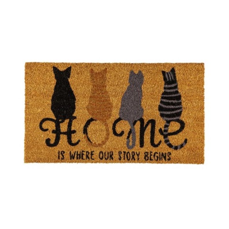 DOOR MAT WHERE OUR STORY BEGINS