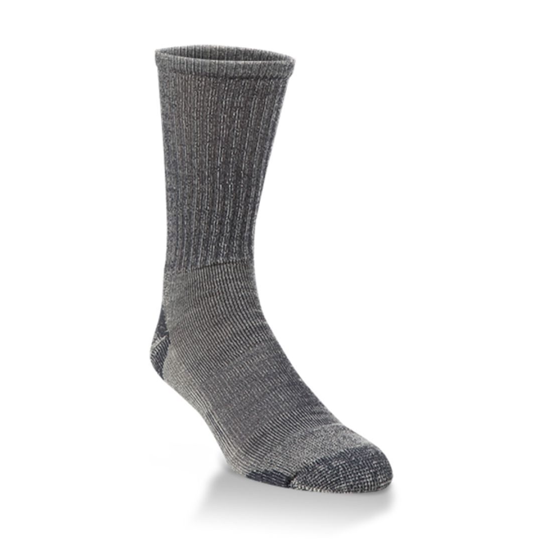 CREW SOCKS CHARCOAL XL