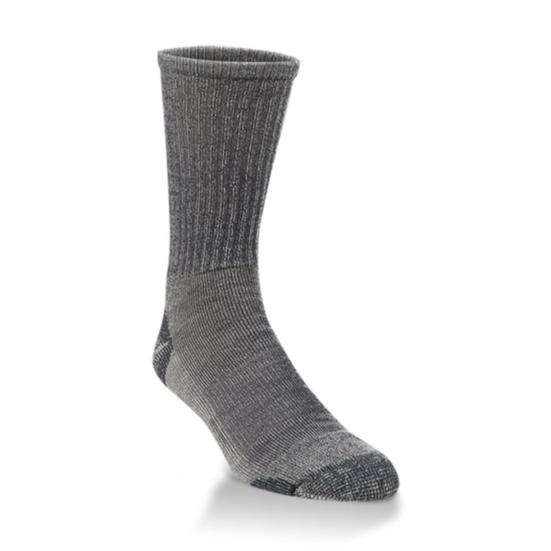 CREW SOCKS CHARCOAL XL