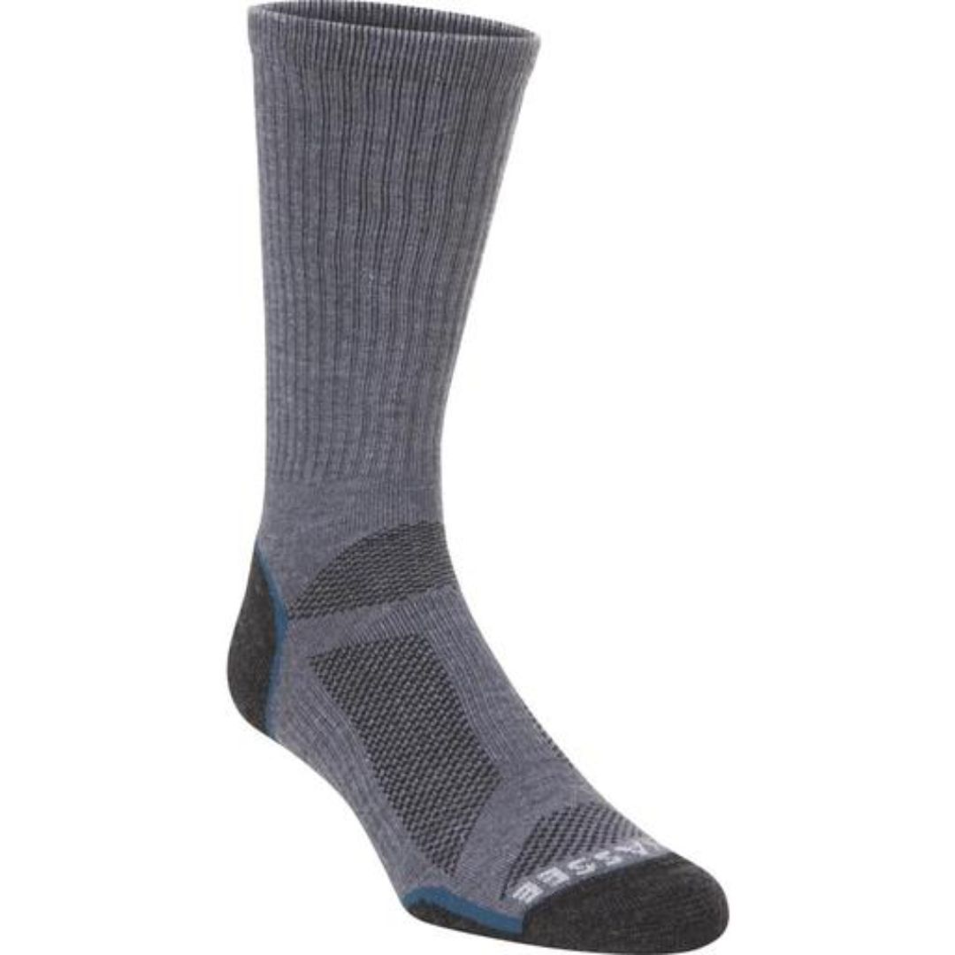 CREW SOCKS CHARCOAL/BLUE XL