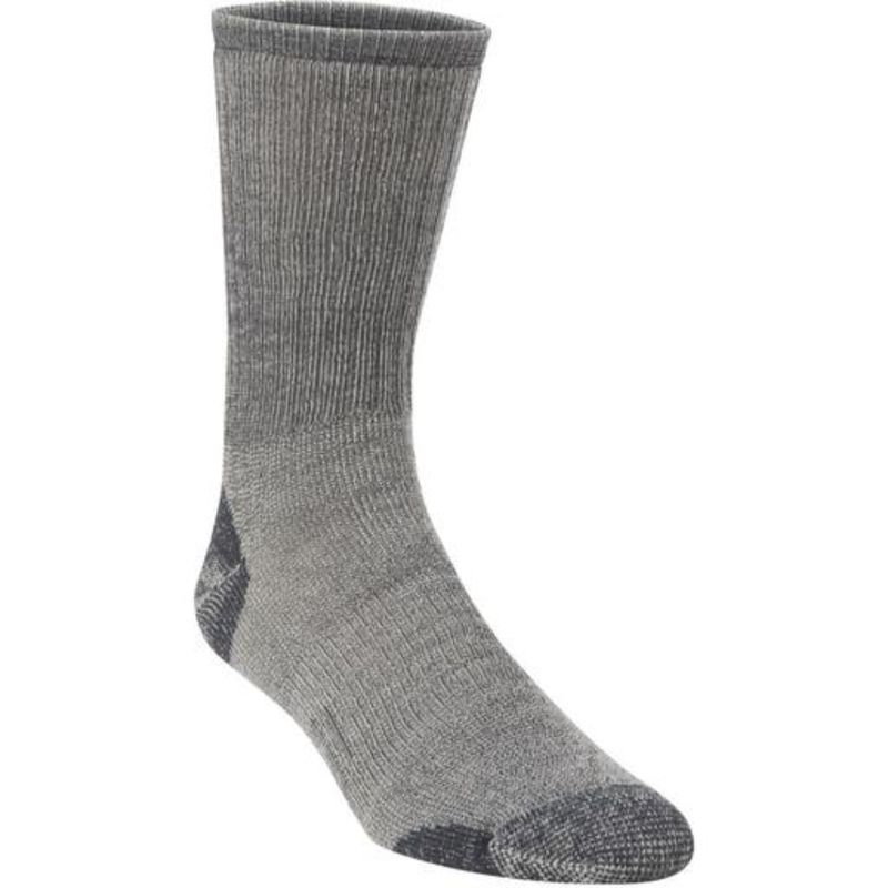 CREW SOCKS MIDWEIGHT CHARCOAL LG