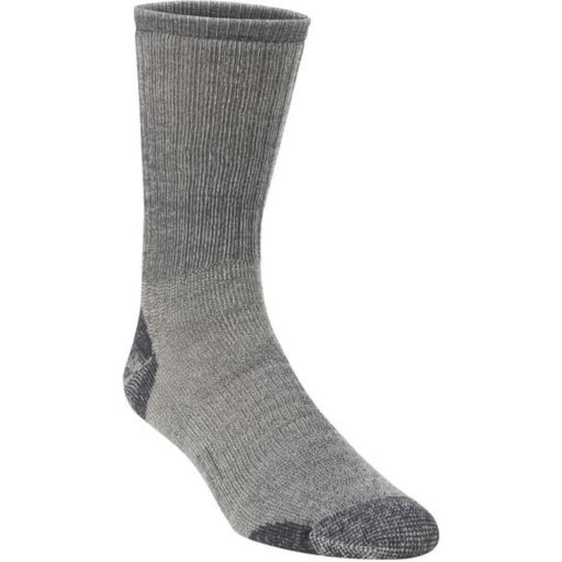 CREW SOCKS MIDWEIGHT CHARCOAL XL