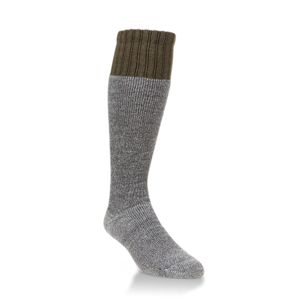 OVER CALF SOCKS OLIVE XL