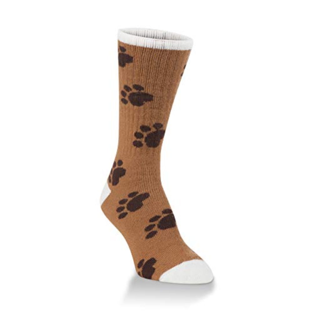 WOMENS CREW SOCKS PAW