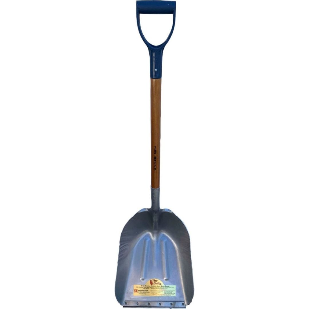 BULLY SCOOP SHOVEL W/WEAR STRIP