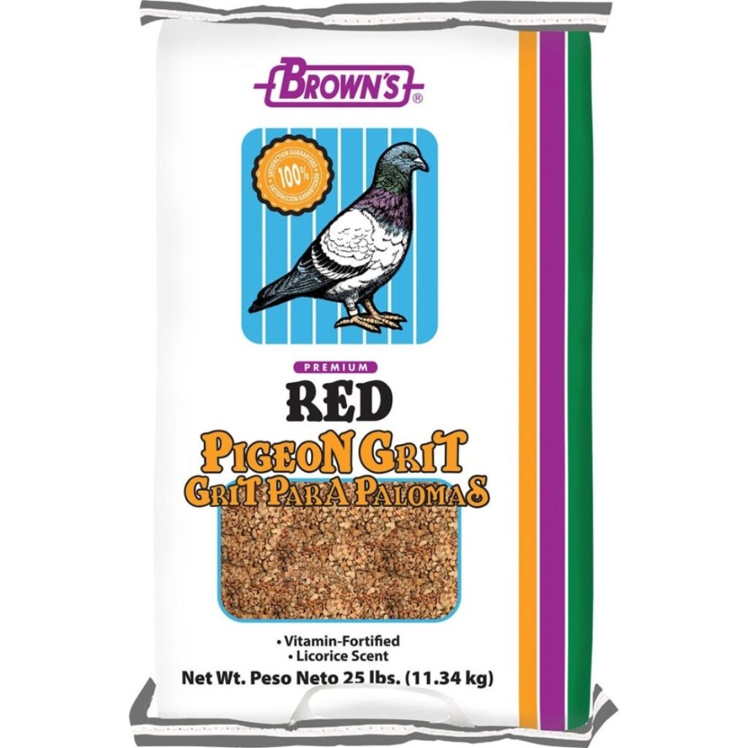 PIGEON GRIT RED 25LB