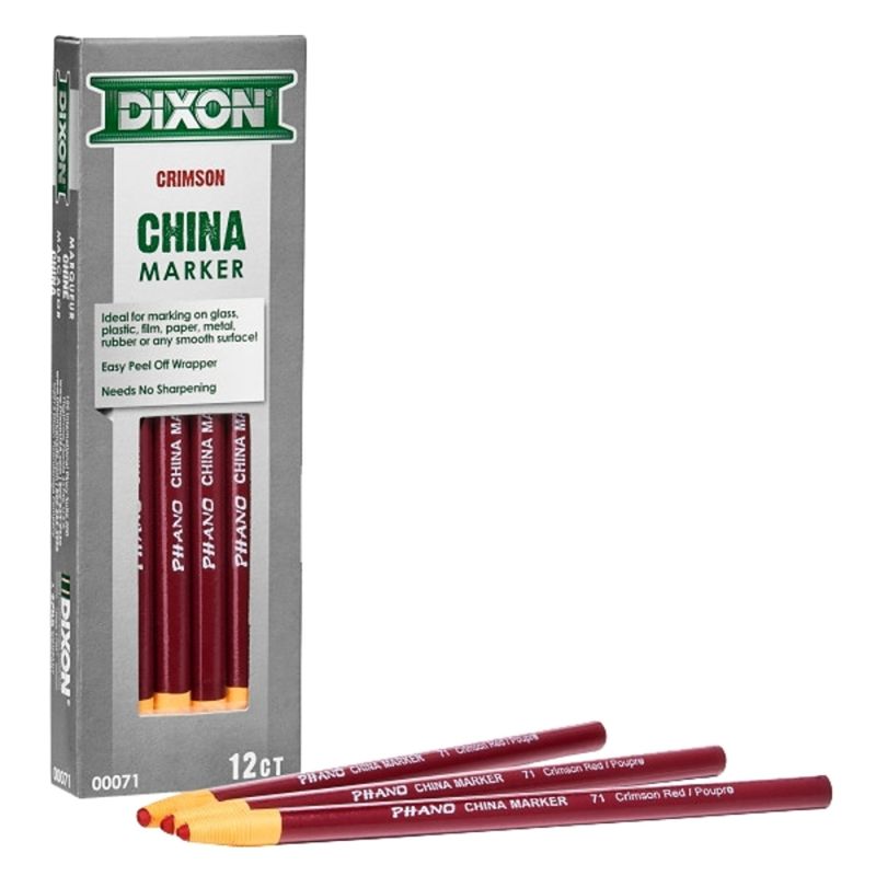 00071 RED CHINA MARKER