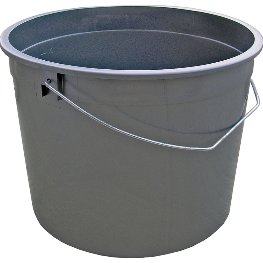 01605 PLASTIC PAIL SILVER 5QT