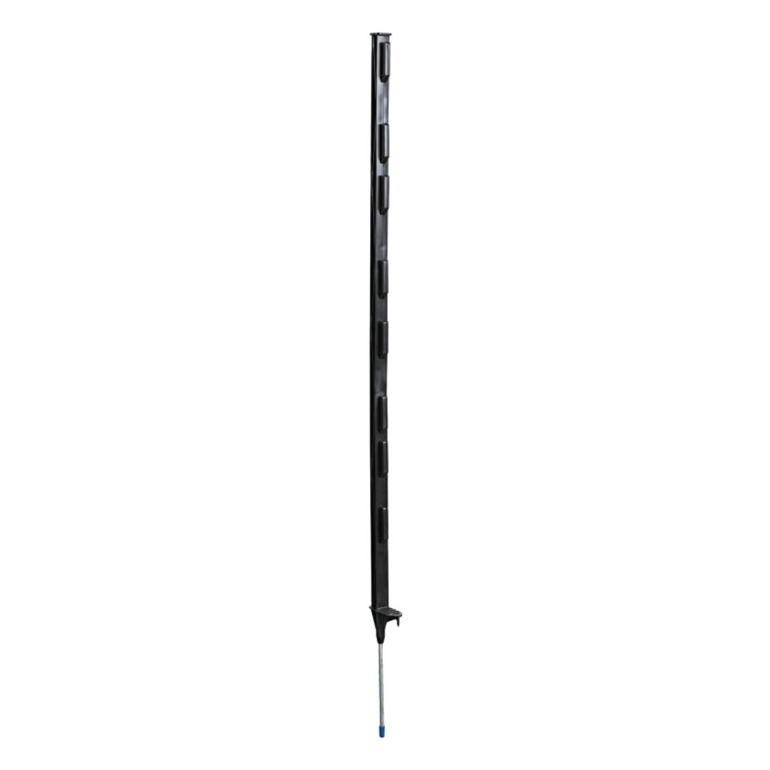 POLY POST STEP-IN BLACK 4FT