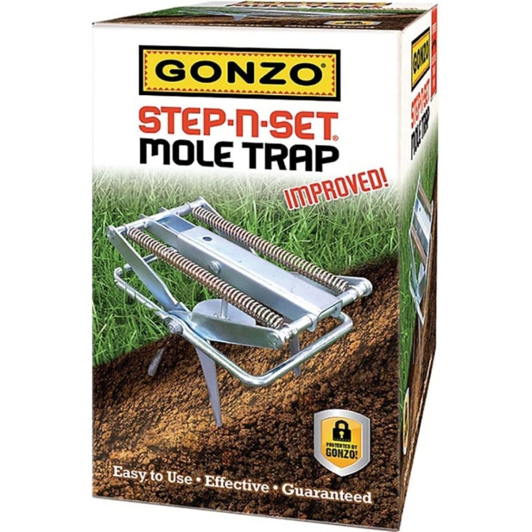 STEP &amp; SET MOLE TRAP