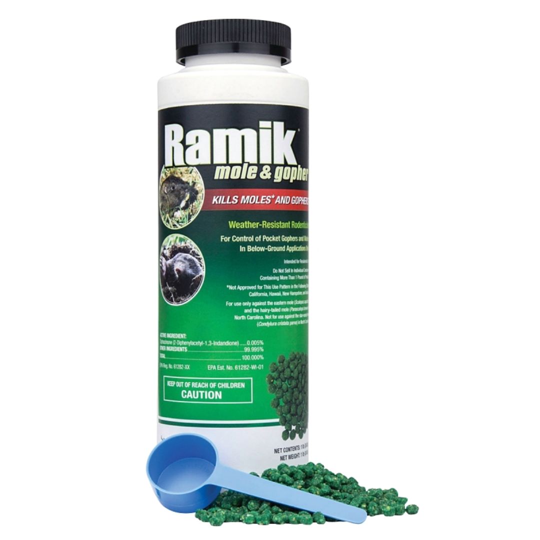 RAMIK MOLE &amp; GOPHER BAIT PELLETS LB