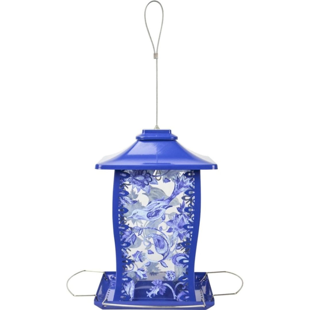 PAISLEY SKY METAL GAZEBO BIRD FEEDER
