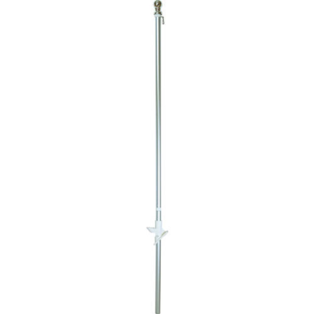 FLAG POLE ALUMINUM SPINNING 6FT