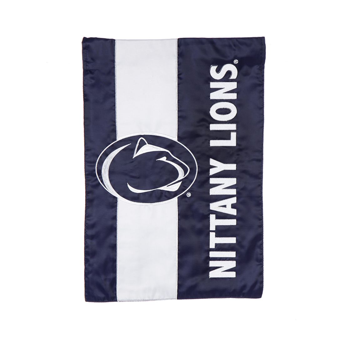 PENN STATE GARDEN FLAG EMBELLISHED