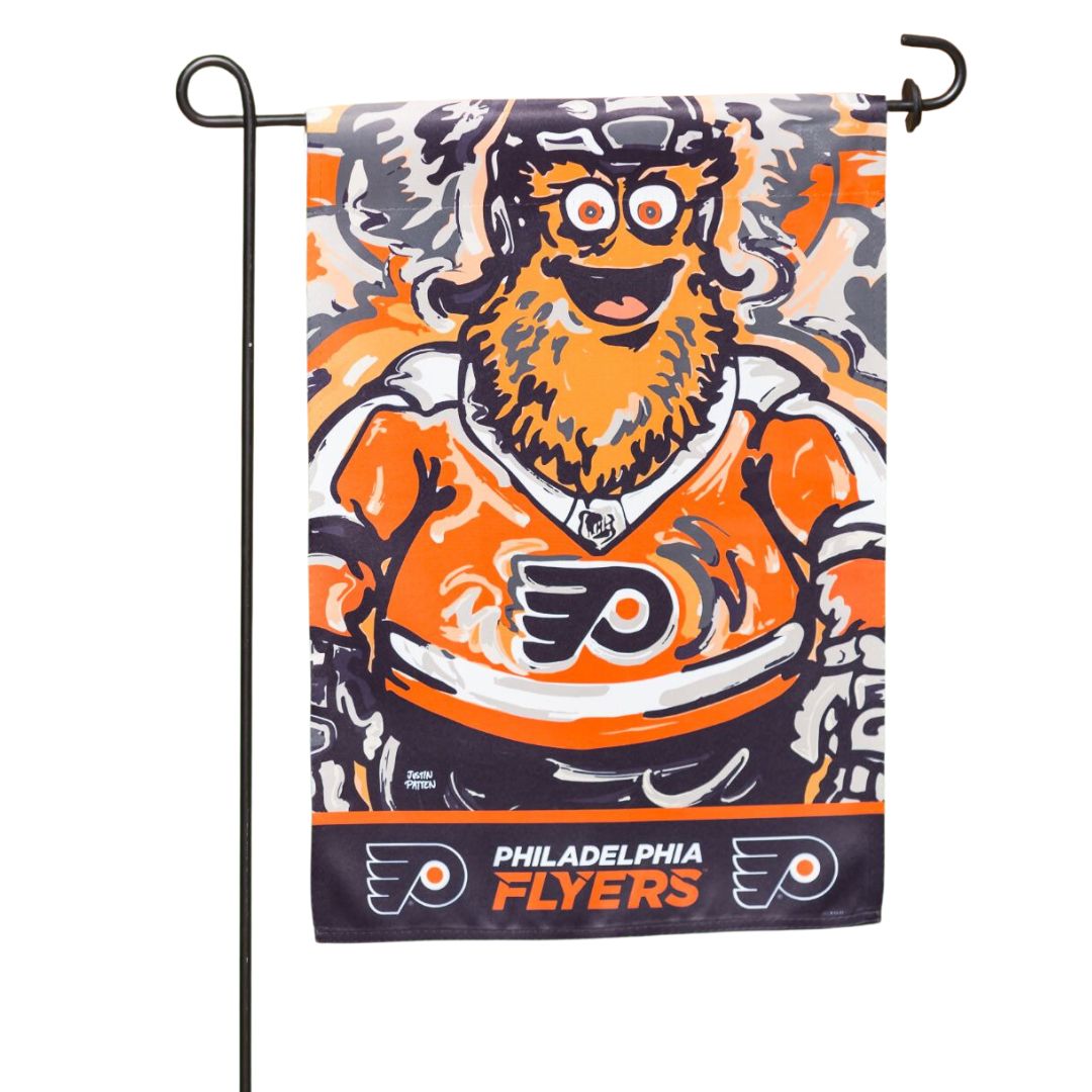 PHILADELPHIA FLYERS GARDEN FLAG SUEDE