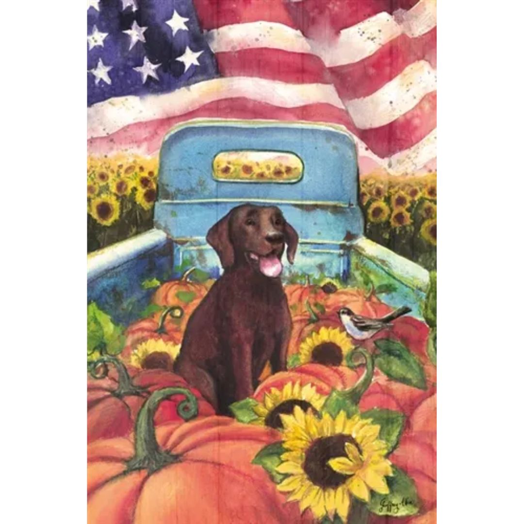 ALL AMERICAN DOG FLAG