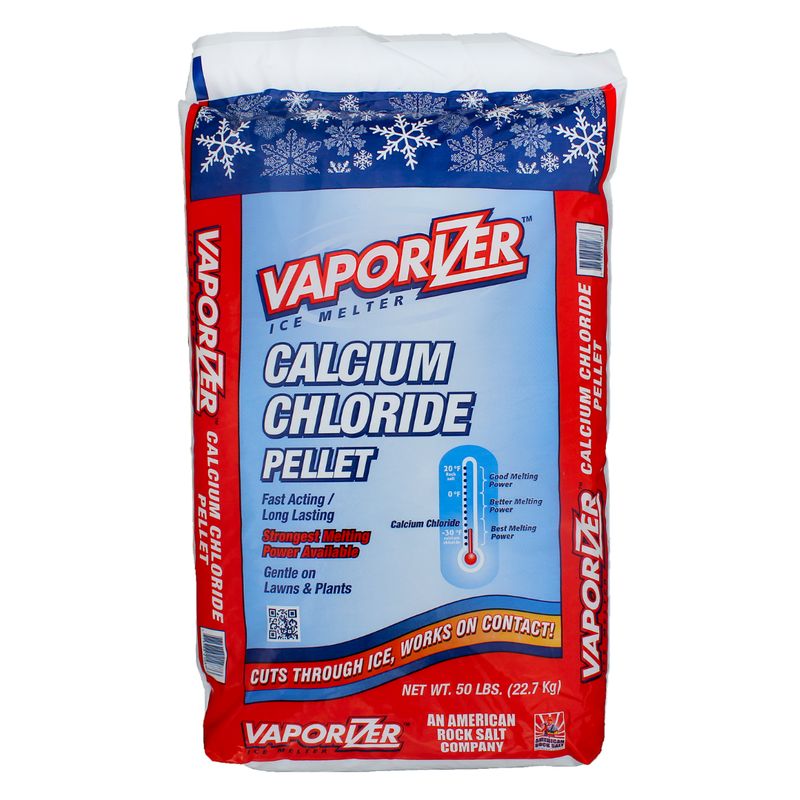 CALCIUM CHLORIDE PELLETS 50LB