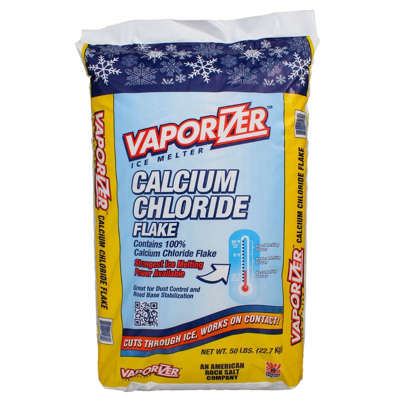 CALCIUM CHLORIDE FLAKES 50LB