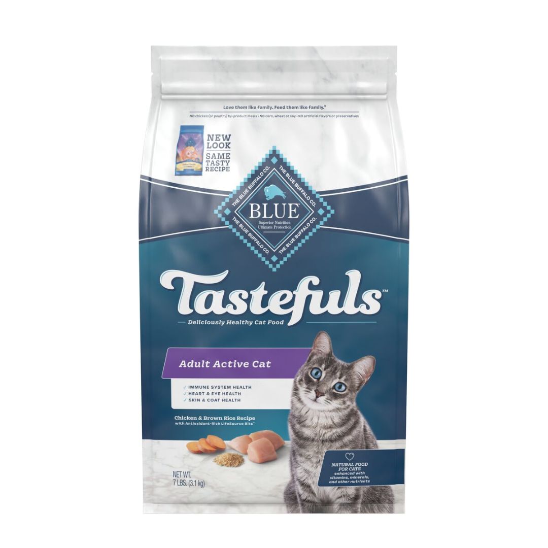 BLUE BUFFALO CAT TASTEFULS CHICKEN 7LB