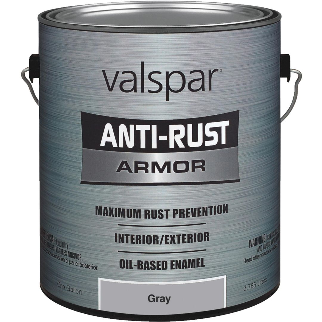 21834 ANTI-RUST ENAMEL PAINT GRAY GAL